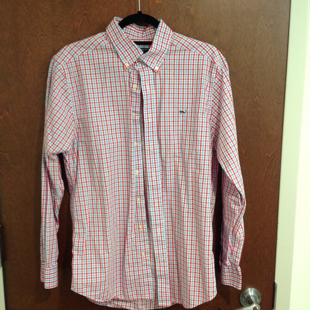Vineyard Vines Patriotic Dress Shirt